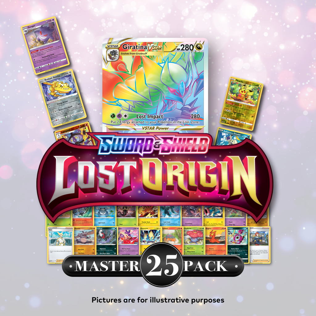 Pokemon TCG Sword & Shield: Lost Origin Master Pack x25