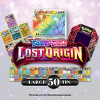 Pokemon TCG Sword & Shield: Lost Origin Master Pack x50 w/ Large Tin