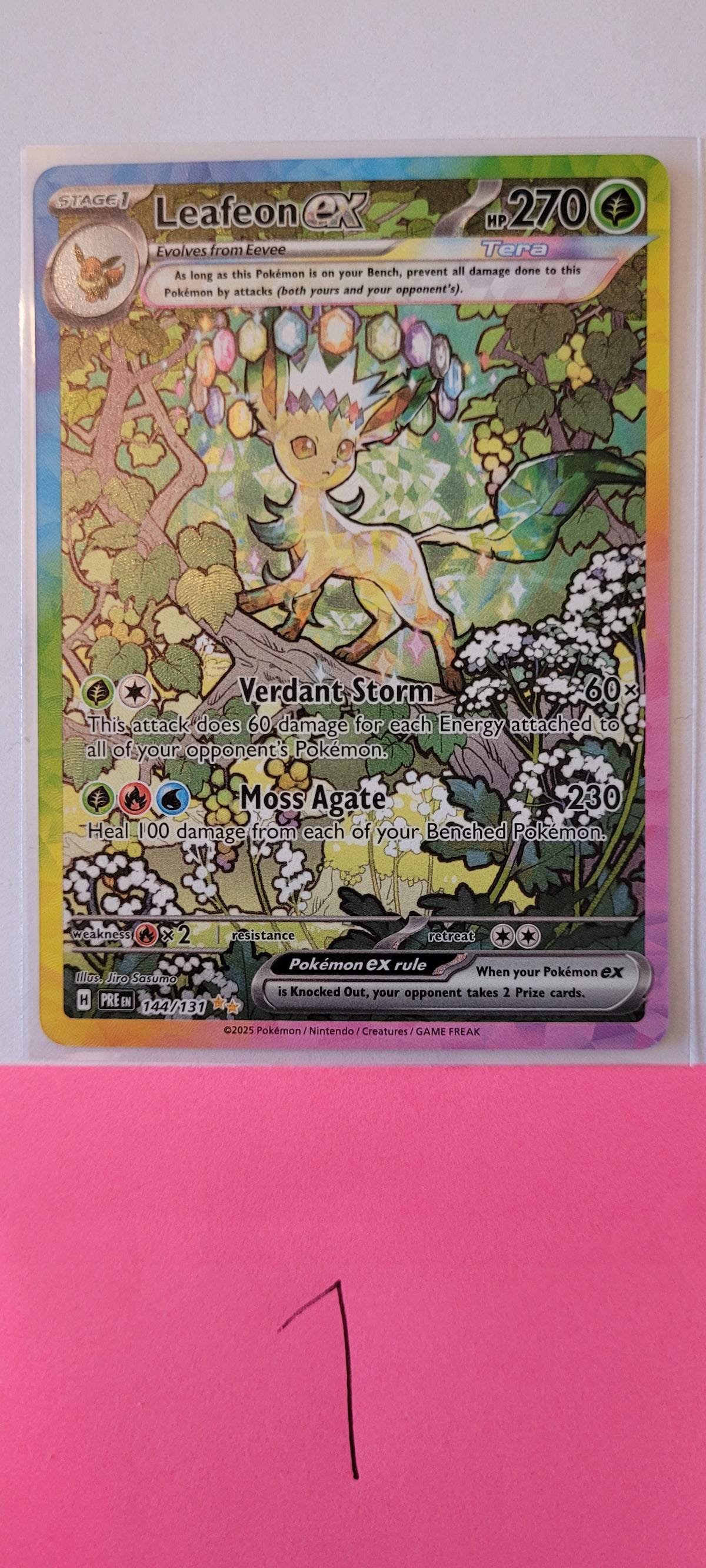 Pokémon TCG: Prismatic Evolutions Complete 11-Card God Pack Set x2 (Mint, Pack-Fresh)