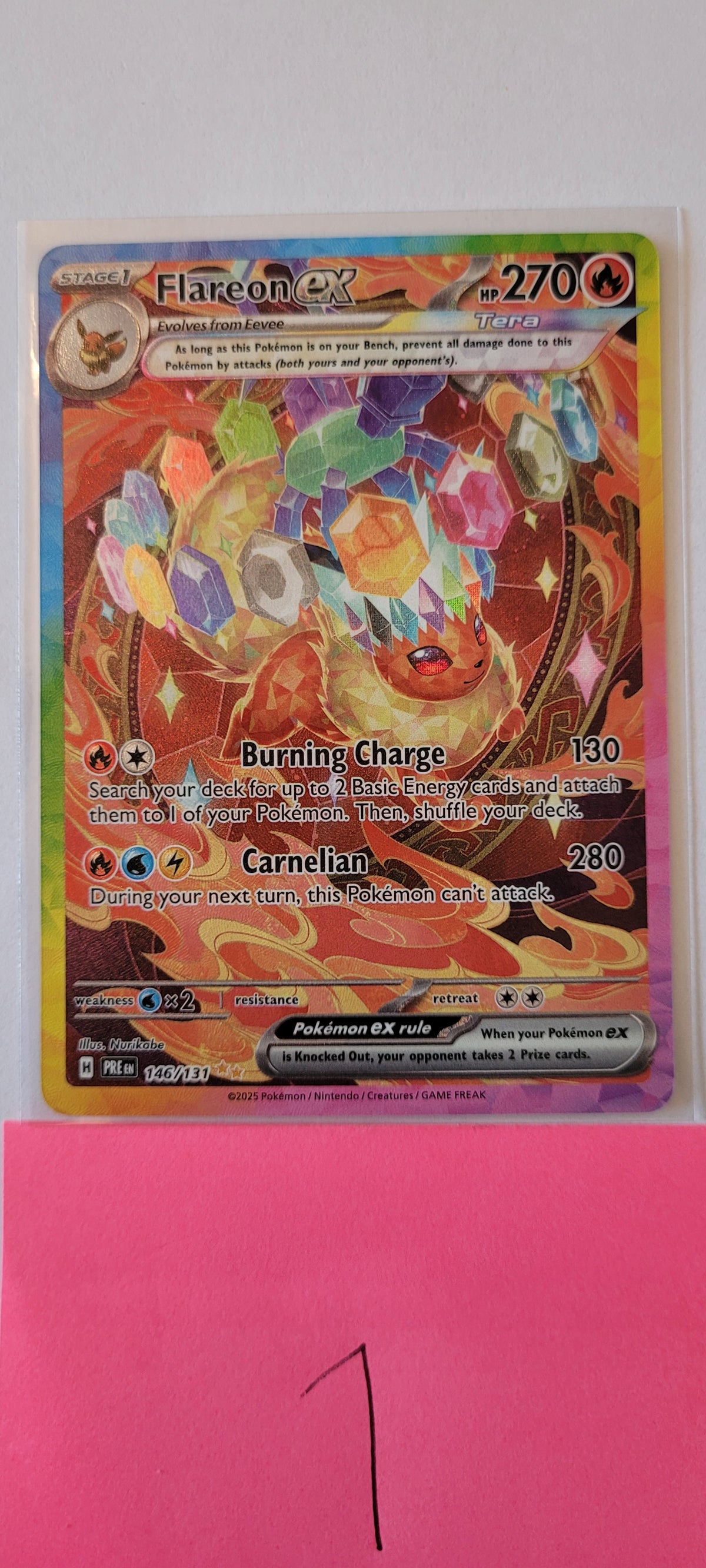 Pokémon TCG: Prismatic Evolutions Complete 11-Card God Pack Set x2 (Mint, Pack-Fresh)