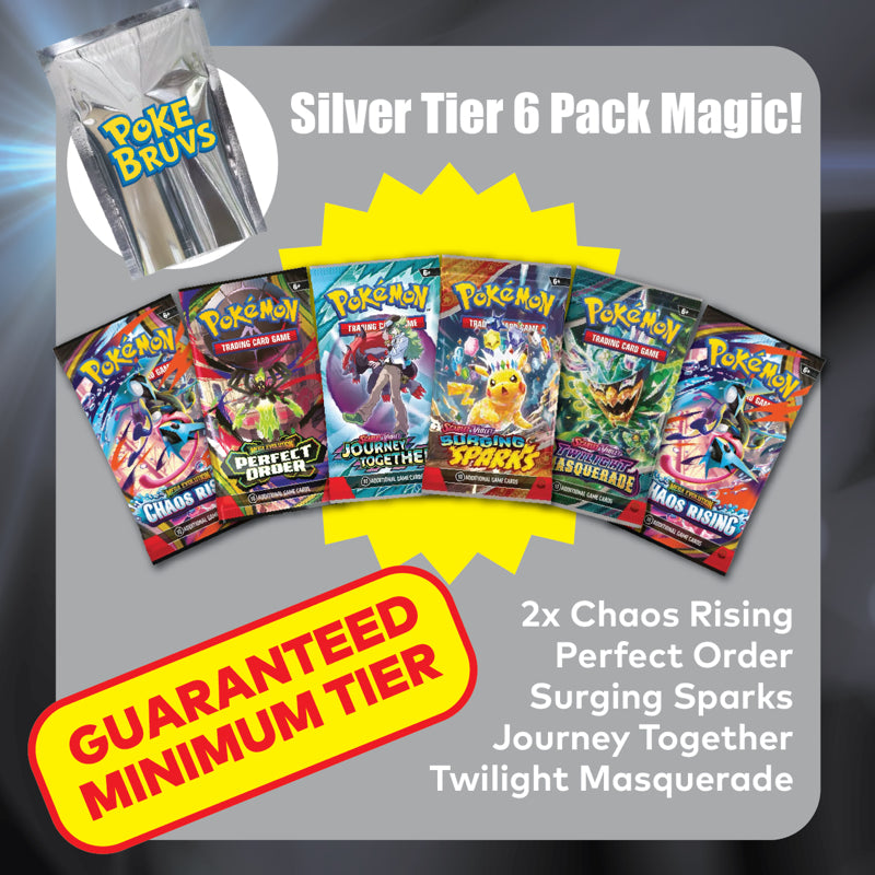 Poke Bruvs Pokemon TCG Mystery Booster Pack Bundle