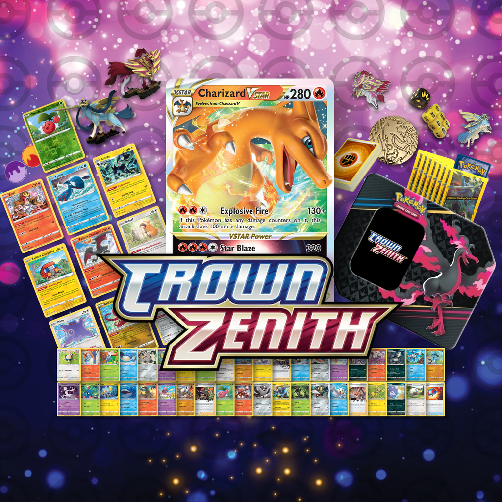 Pokemon TCG Sword & Shield: Crown Zenith Master Tin - Limited Edition
