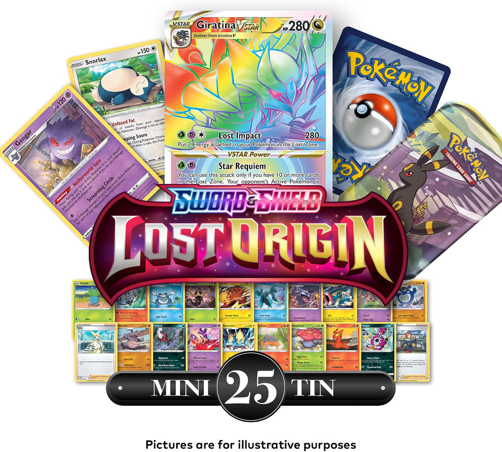 Pokemon TCG: Sword & Shield Mystery Pack x25 w/ Mini Tin