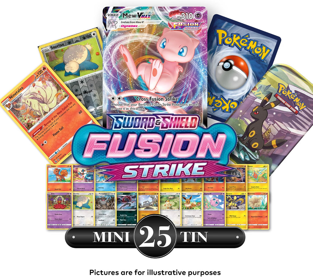Pokemon TCG: Sword & Shield Mystery Pack x25 w/ Mini Tin