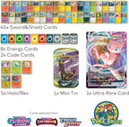 Pokemon TCG Sword & Shield: Mystery Pack x50 w/ Mini Tin