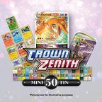 Pokemon TCG Sword & Shield: Crown Zenith Master Pack x50 w/ Mini Tin