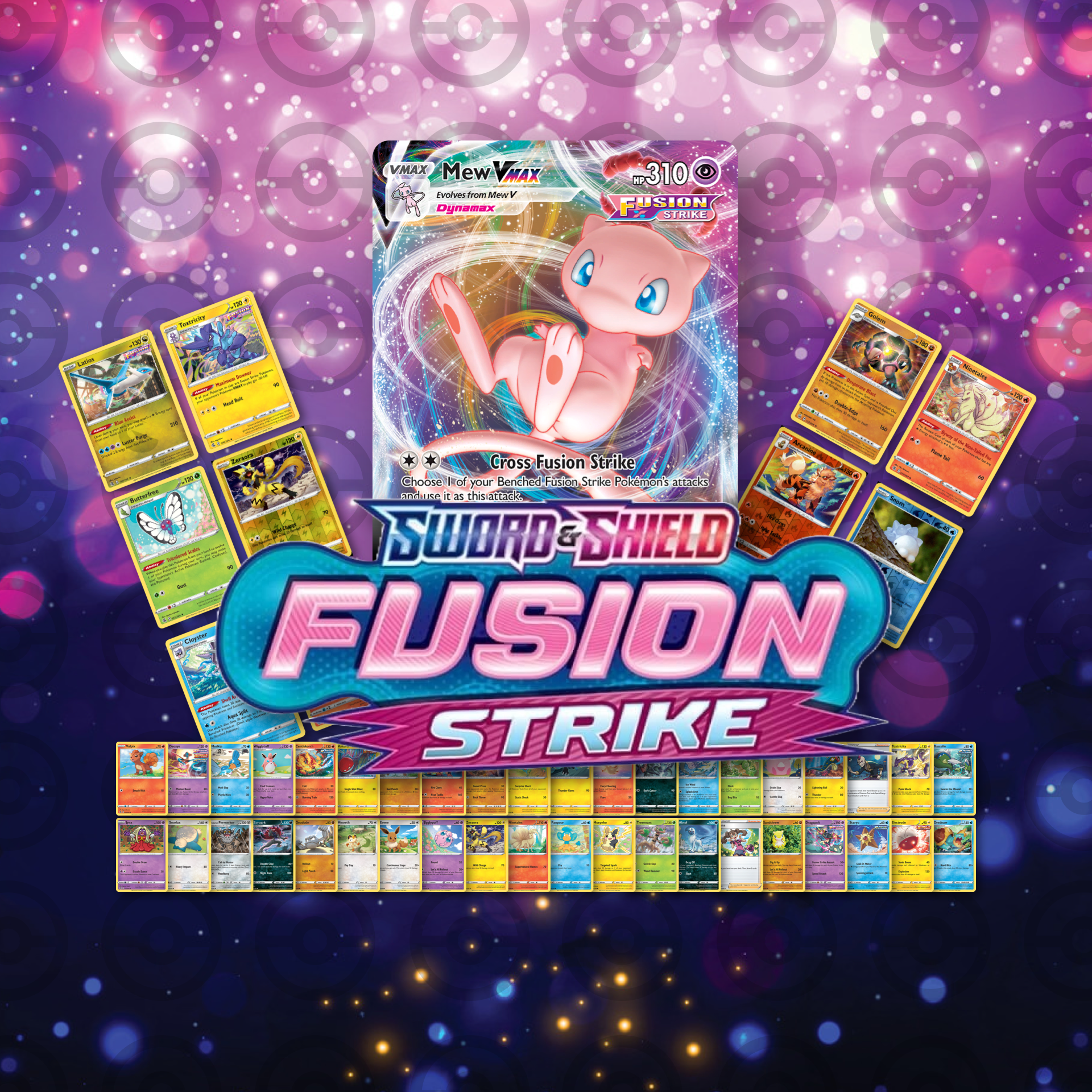 Pokemon TCG Sword & Shield: Fusion Strike Master Pack x50