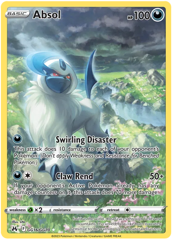 Absol GG16/GG70 - Sword&Shield: Crown Zenith Pokemon Card