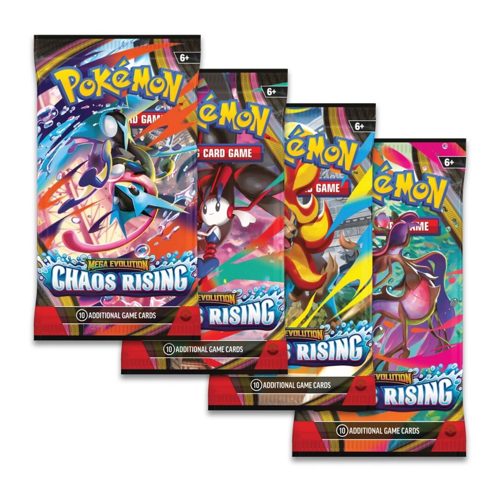 Pokémon TCG: Chaos Rising Official Sealed Booster Pack – Poke Bruvs