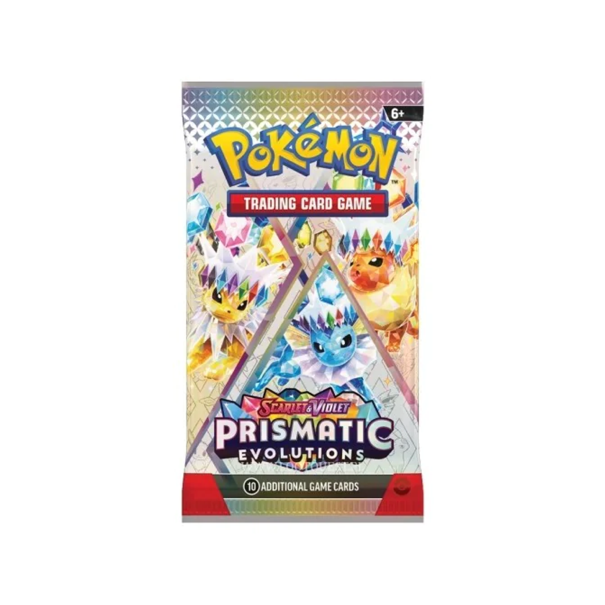 Pokémon TCG: Prismatic Evolutions Official Sealed Booster Pack
