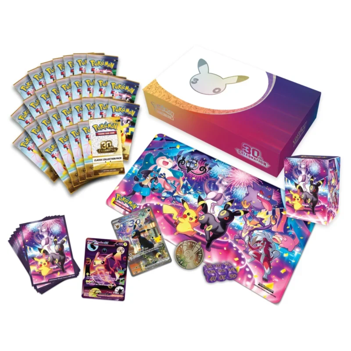 Pokémon TCG: 30th Celebration Ultra-Premium Collections - Night Edition