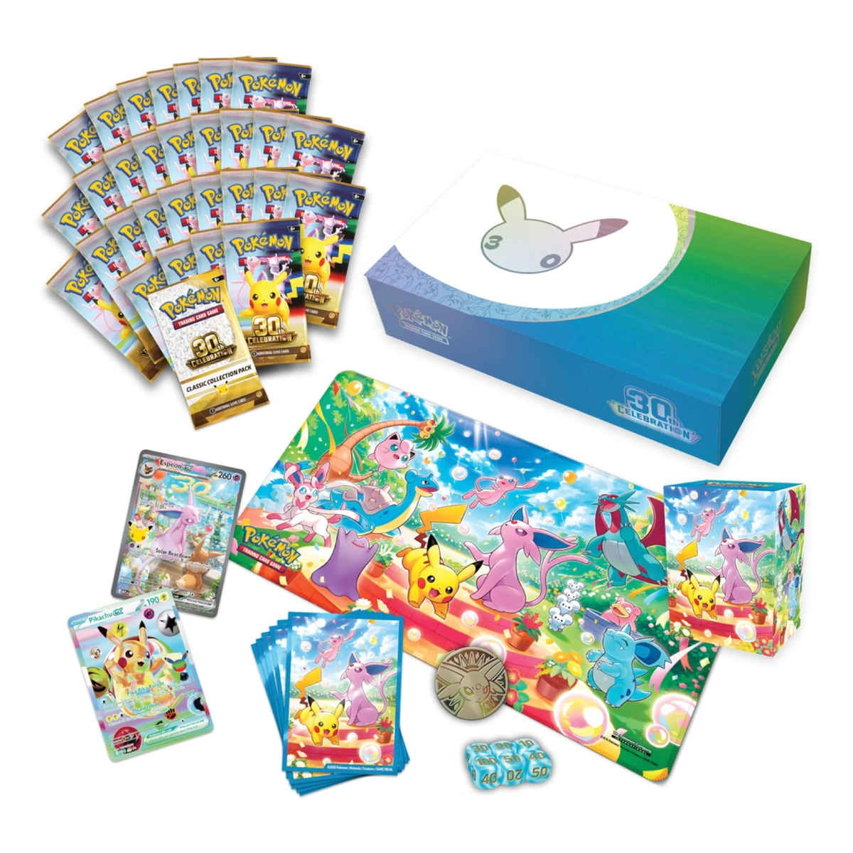 Pokémon TCG: 30th Celebration Ultra-Premium Collections - Day Edition