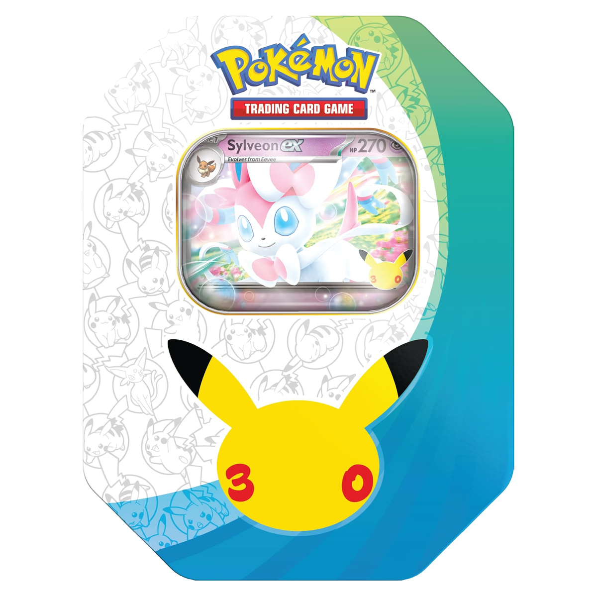 Pokémon TCG: 30th Celebration Sylveon ex Tin