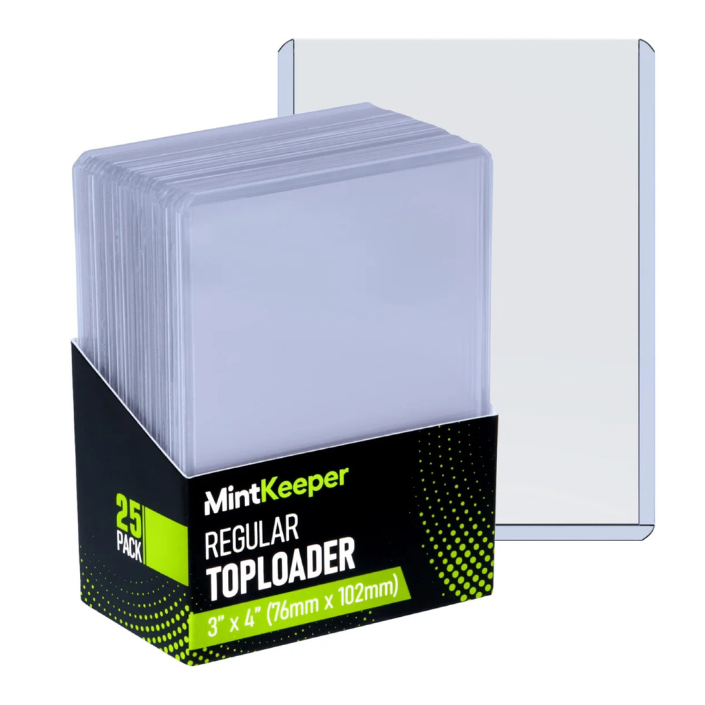 MintKeeper - Card Toploaders - Regular 35pt 3"x4" (25)
