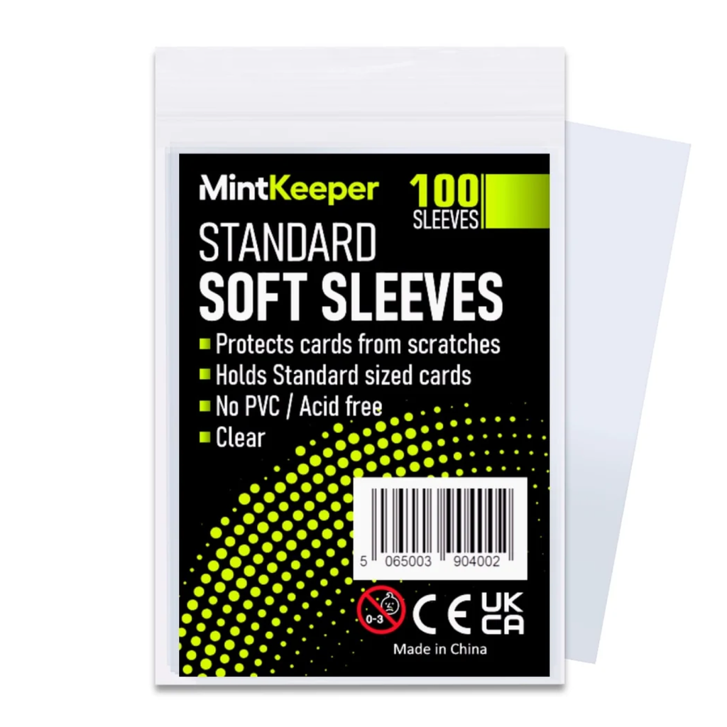 MintKeeper - Standard Soft Card Penny Sleeves (100 Sleeves)