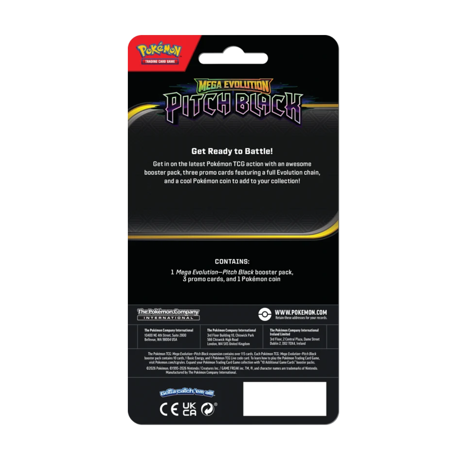 Pitch Black Premium Checklane Blister Luxray
