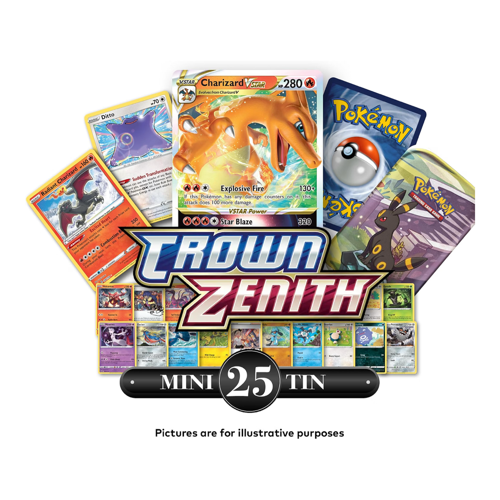 Pokemon TCG: Sword & Shield Mystery Pack x25 w/ Mini Tin