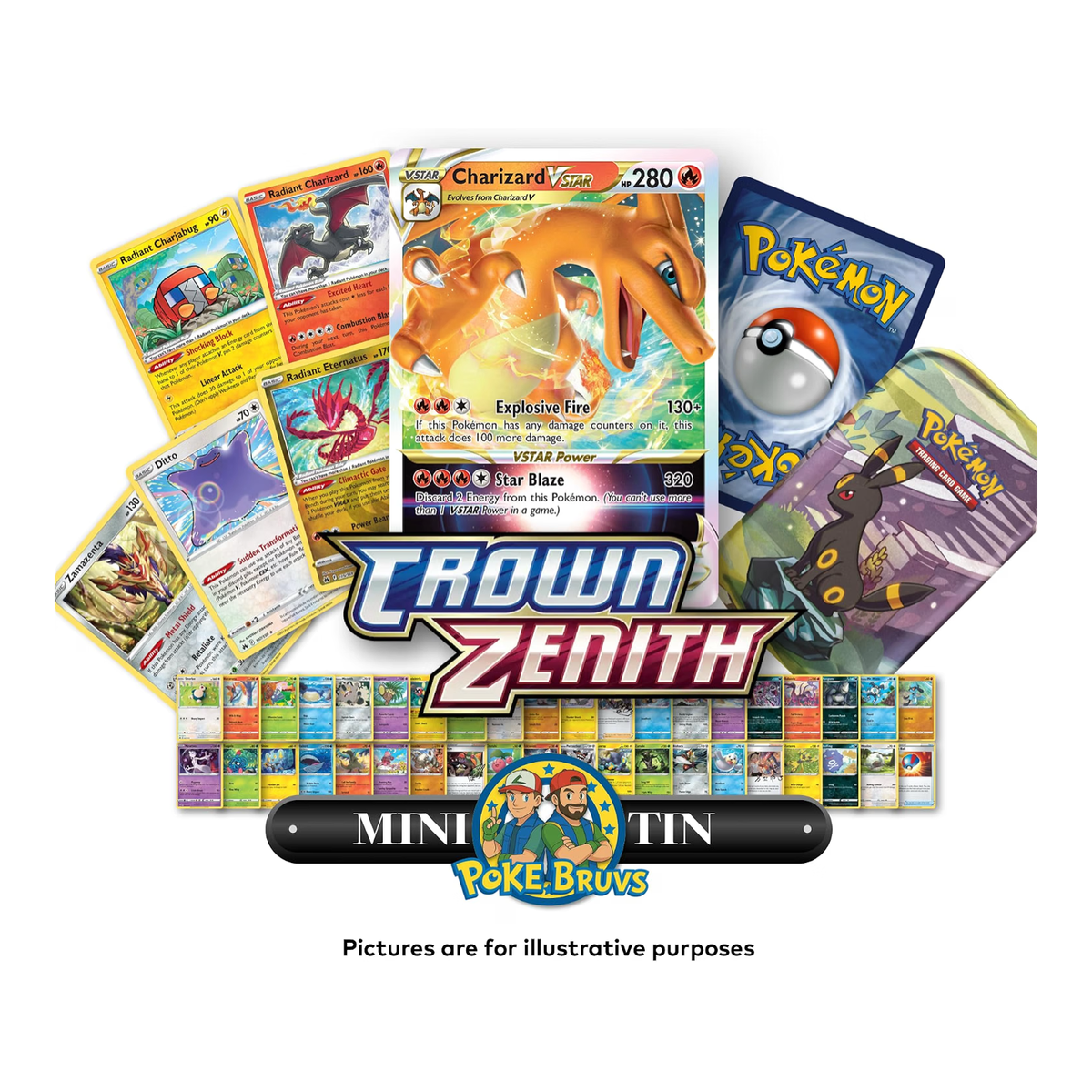 Pokemon TCG Sword & Shield: Mystery Pack x50 w/ Mini Tin