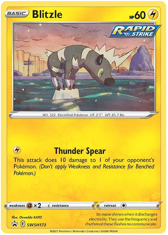 Blitzle SWSH173 - Sword&Shield: Black Star Promo Pokemon Card