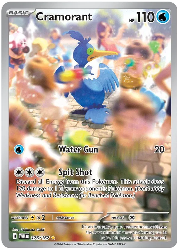 Cramorant 176/167 - Scarlet&Violet: Twilight Masquerade Pokemon Card