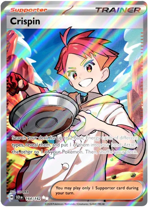 Crispin 164/142 - Scarlet&Violet: Stellar Crown Pokemon Card
