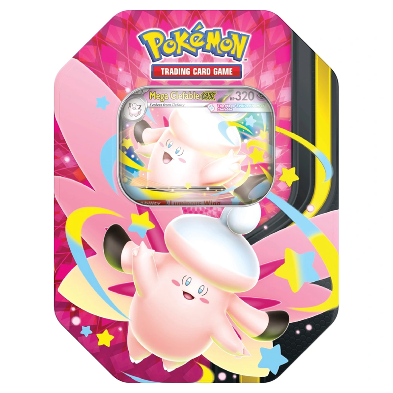 Mega Moonlit Tin: Mega Clefable EX [Pokemon TCG]