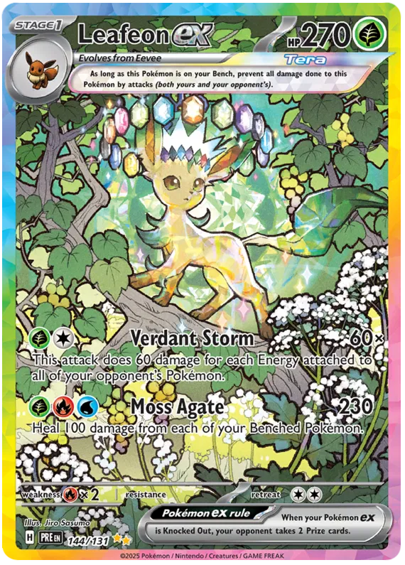 Pokémon TCG: Prismatic Evolutions Complete 11-Card God Pack Set (Mint, Pack-Fresh)