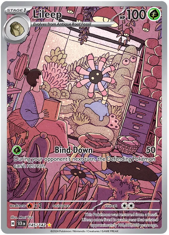 Lileep 145/142 - Scarlet&Violet: Stellar Crown Pokemon Card