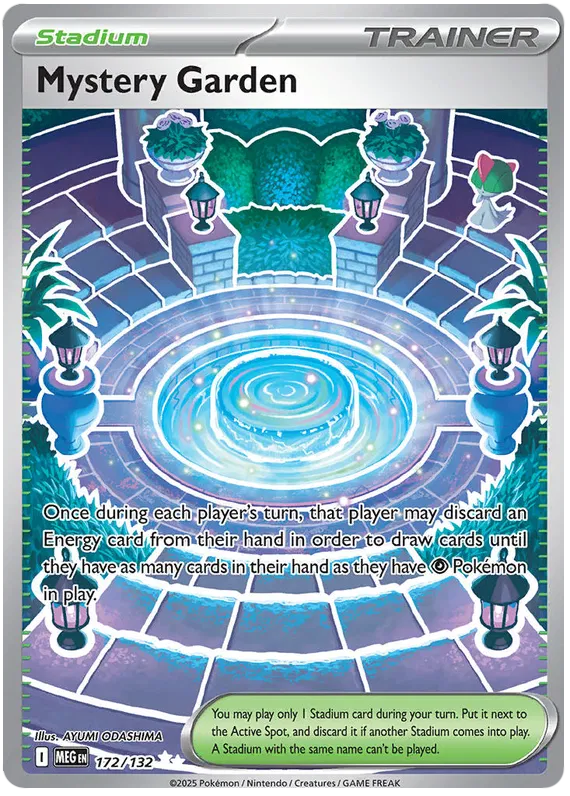 Mystery Garden 172/132 - Mega Evolutions: Base Set Pokemon Card