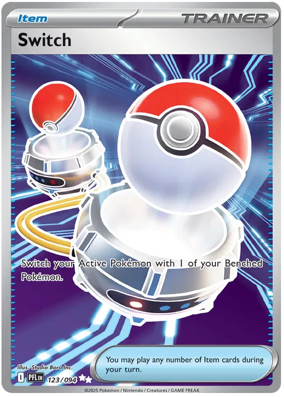 Switch 123/094 - Mega Evolutions: Phantasmal Flames Pokemon Card