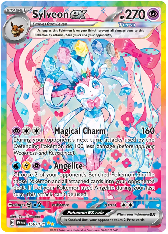 Pokémon TCG: Prismatic Evolutions Complete 11-Card God Pack Set (Mint, Pack-Fresh)
